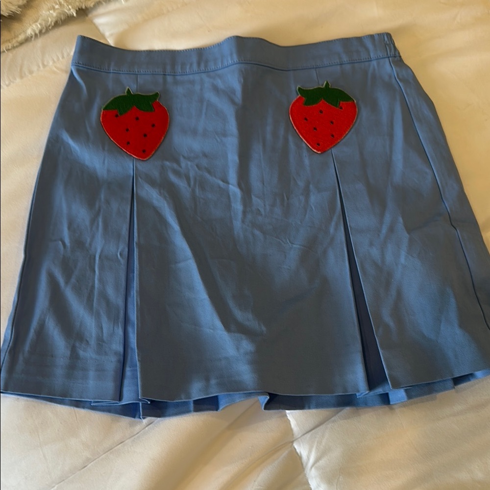 Classic Prep Light Blue Skirt